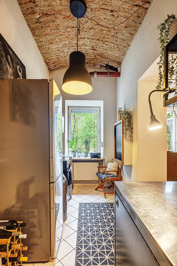 Apartamento de 2.5 habitaciones | München-Sendling | 70067 | Gewölbedecke in...