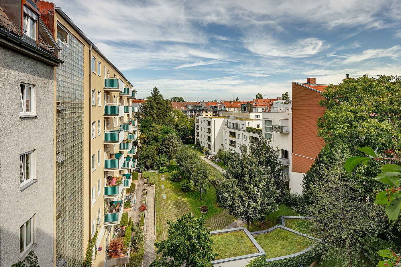 Apartamento de 5 habitaciones | München-Au | 2009ML3 | ...zum ruhigen Innenhof