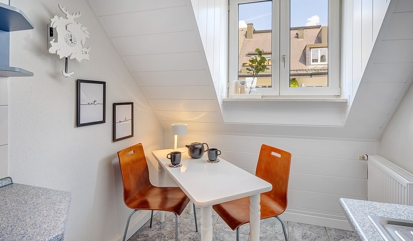 Apartamento de 1.5 habitaciones | München-Schwabing | 70014 | ...kleinem Essplatz