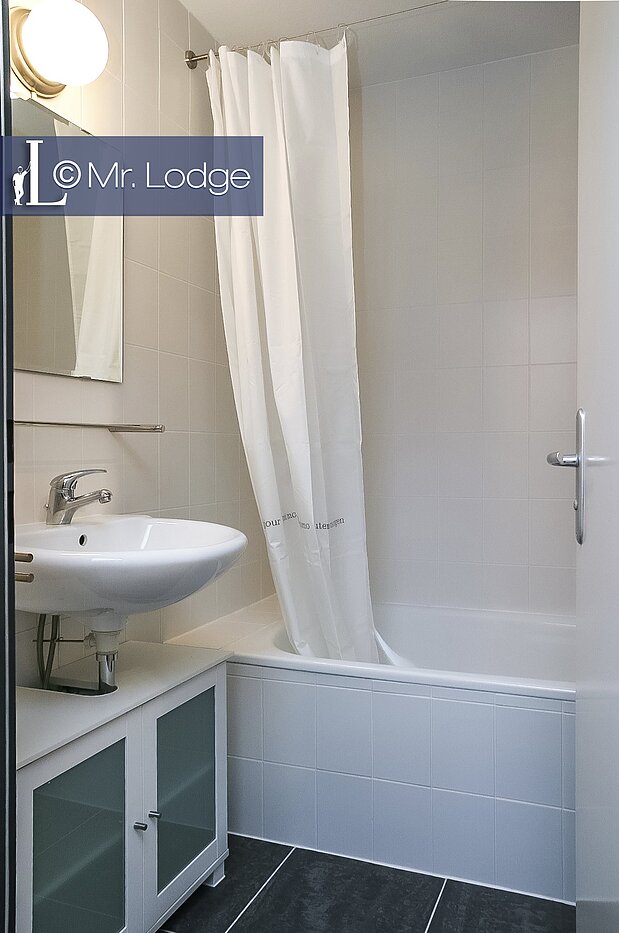 Apartamento de 1.5 habitaciones | München-Isarvorstadt | 1707ML1 | Bad mit Wanne