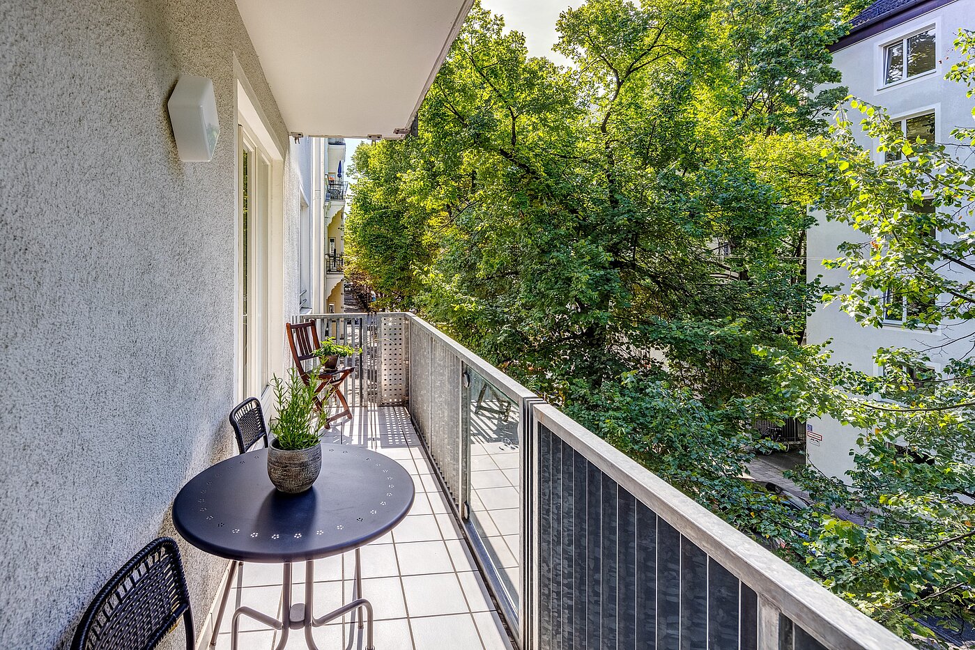 Apartamento de 3 habitaciones | München-Schwabing | 2212ML1 | ...einladendem Balkon.