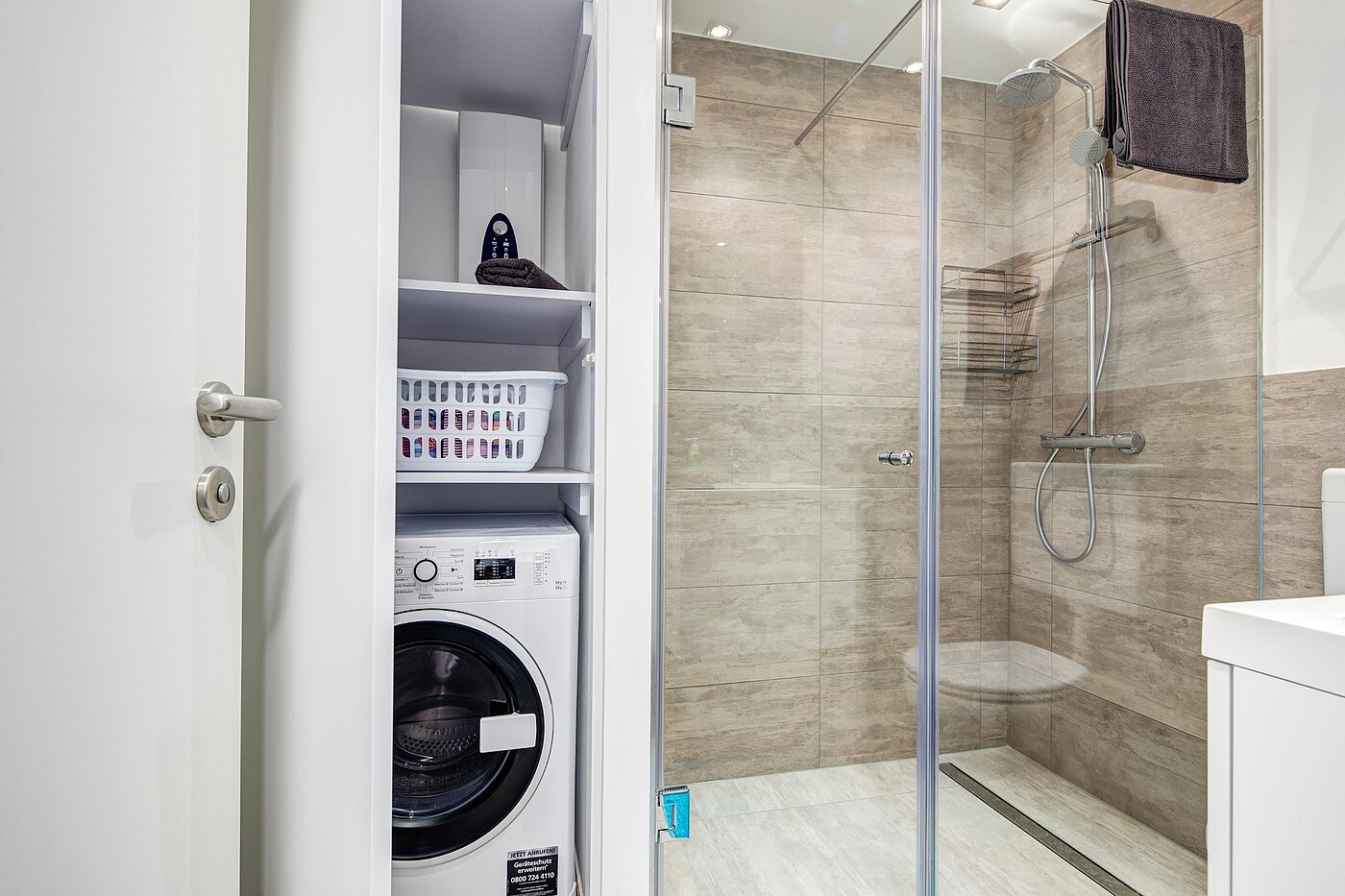 Apartamento de 1 habitación | München-Milbertshofen | 2101ML2 | ...mit begehbarer Dusche