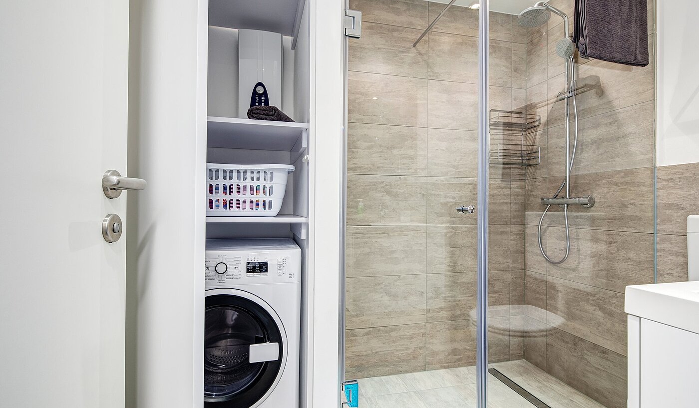 Apartamento de 1 habitación | München-Milbertshofen | 2101ML2 | ...mit begehbarer Dusche