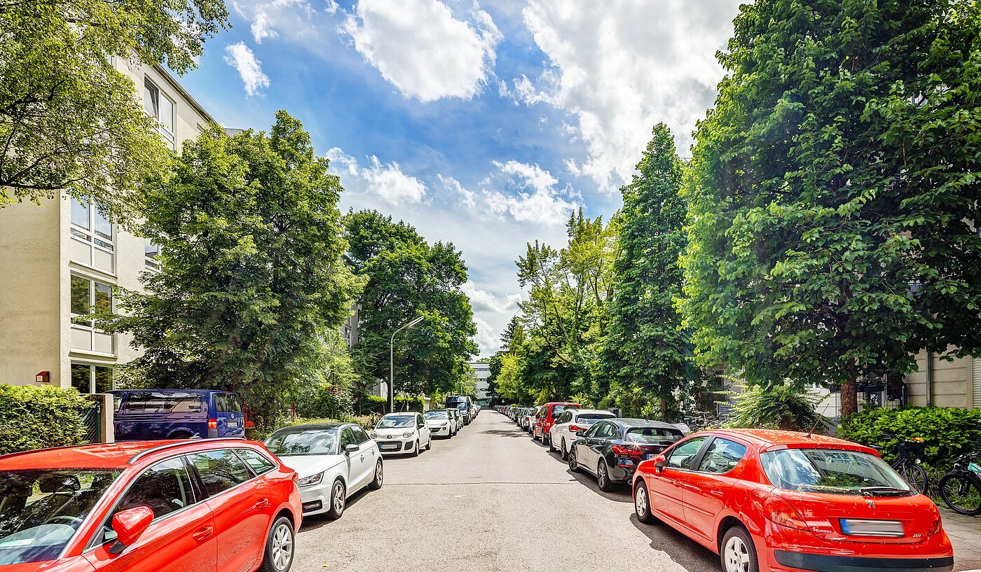 Apartamento de 1.5 habitaciones | München-Schwabing | 2205ML81 | ...gepflegte Nachbarschaft