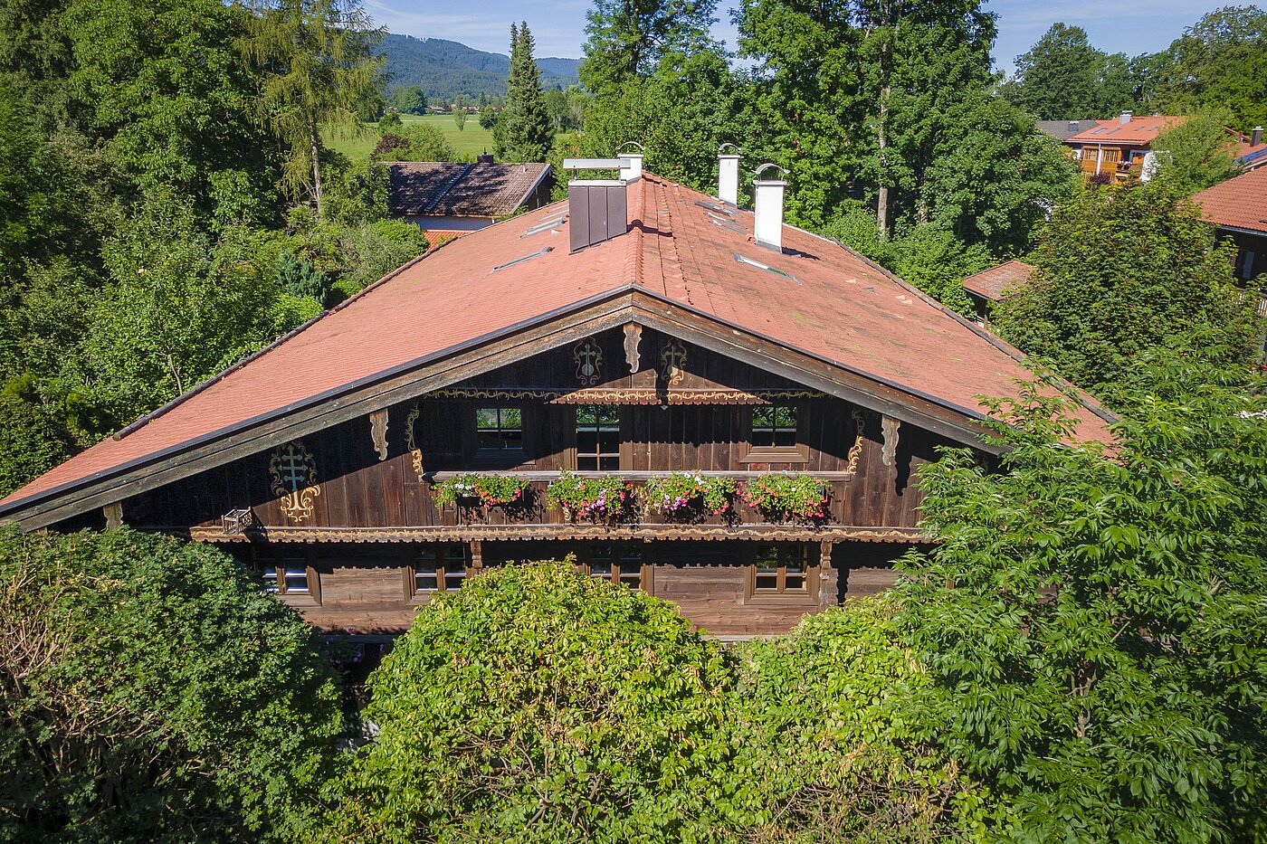 Apartamento de 11 habitaciones | Gmund/Dürnbach | 2107ML1 | Luftaufnahme Osten