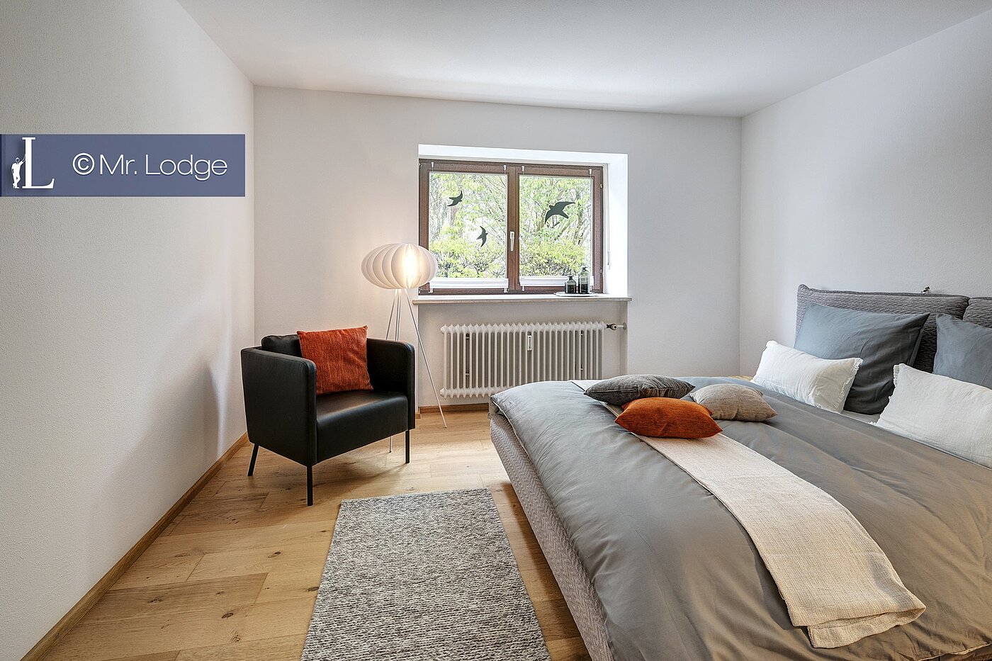 Piso en planta baja de 2 habitaciones | München-Harlaching | 1704ML6 | Schlafzimmer