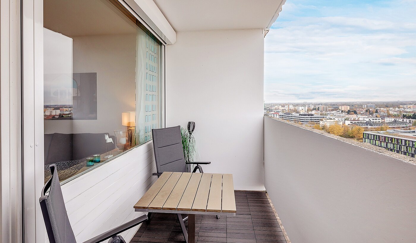 Apartamento de 1 habitación | München-Moosach | 70092 | Sonniger Westbalkon