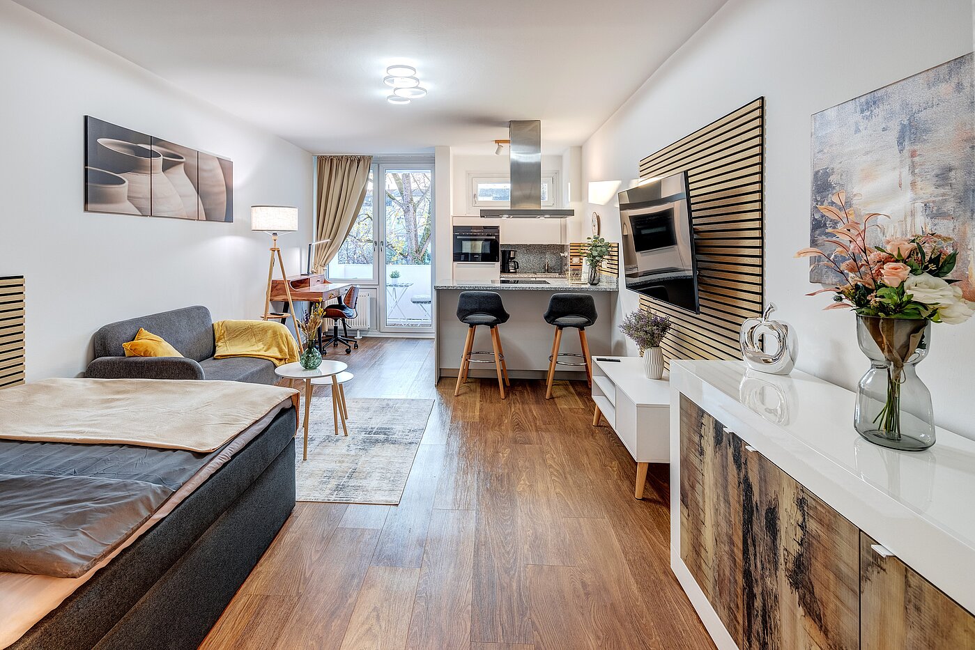 Apartment de 1 habitación | München-Milbertshofen | 70183 | Schlaf- Wohnraum