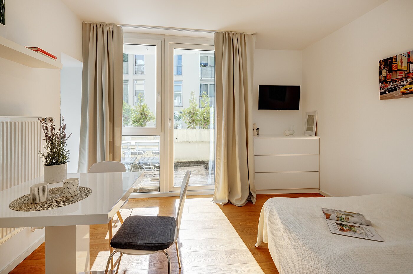 Apartamento de 1 habitación | München-Maxvorstadt | 70027 | ...lichtdurchfluteten Räumen