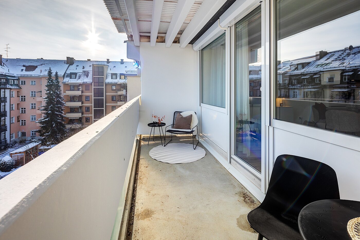 Apartamento de 1 habitación | München-Neuhausen | 70197 | Schöner Balkon...