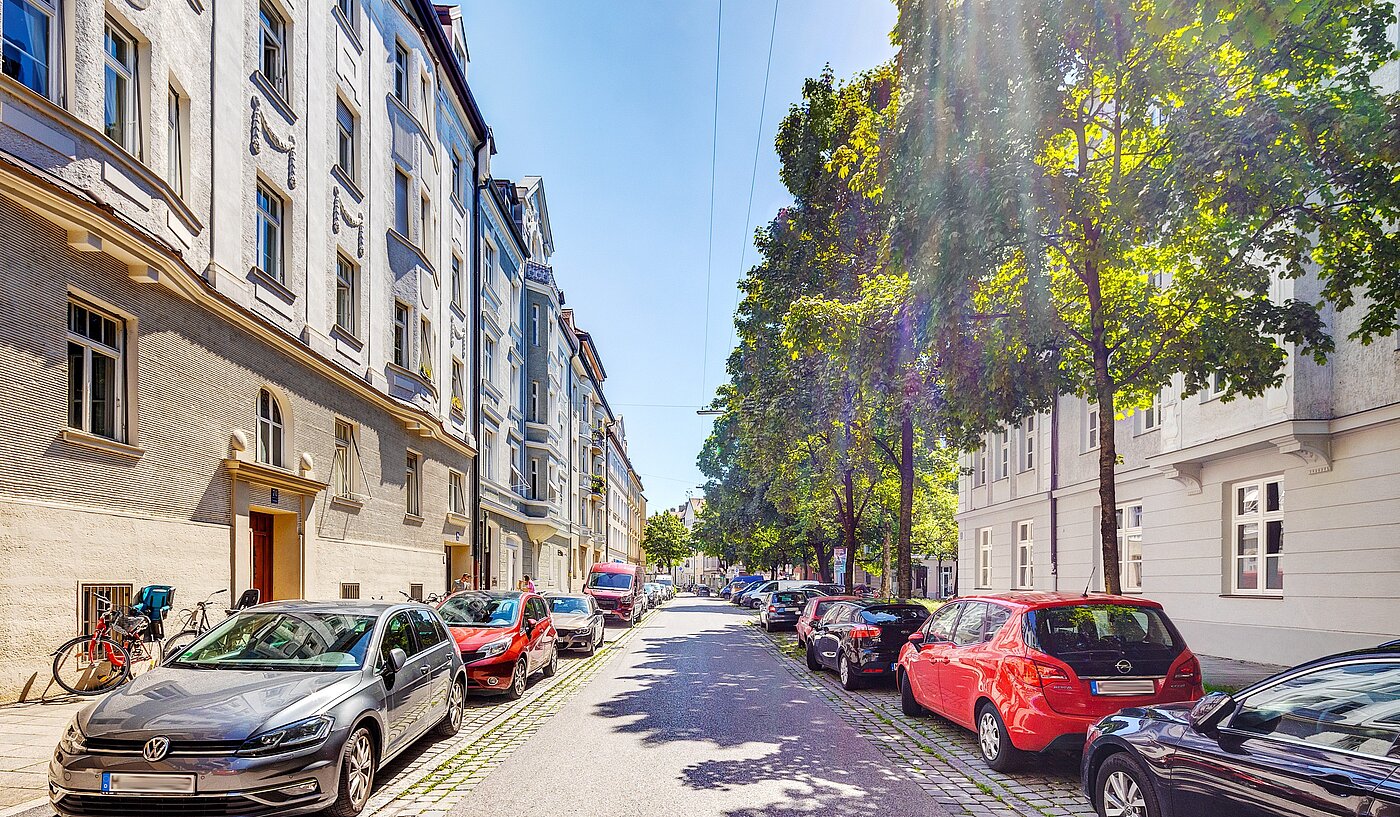 Apartamento de 1 habitación | München-Schwabing | 2210ML3 | Gepflegte Nachbarschaft