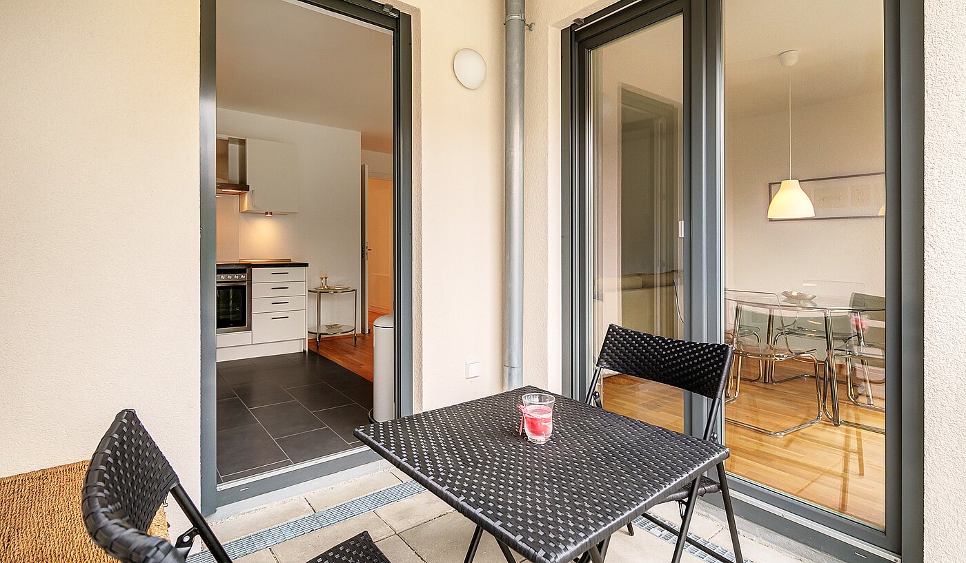 Apartamento de 3 habitaciones | München-Moosach | 70164 | Ruhige Loggia