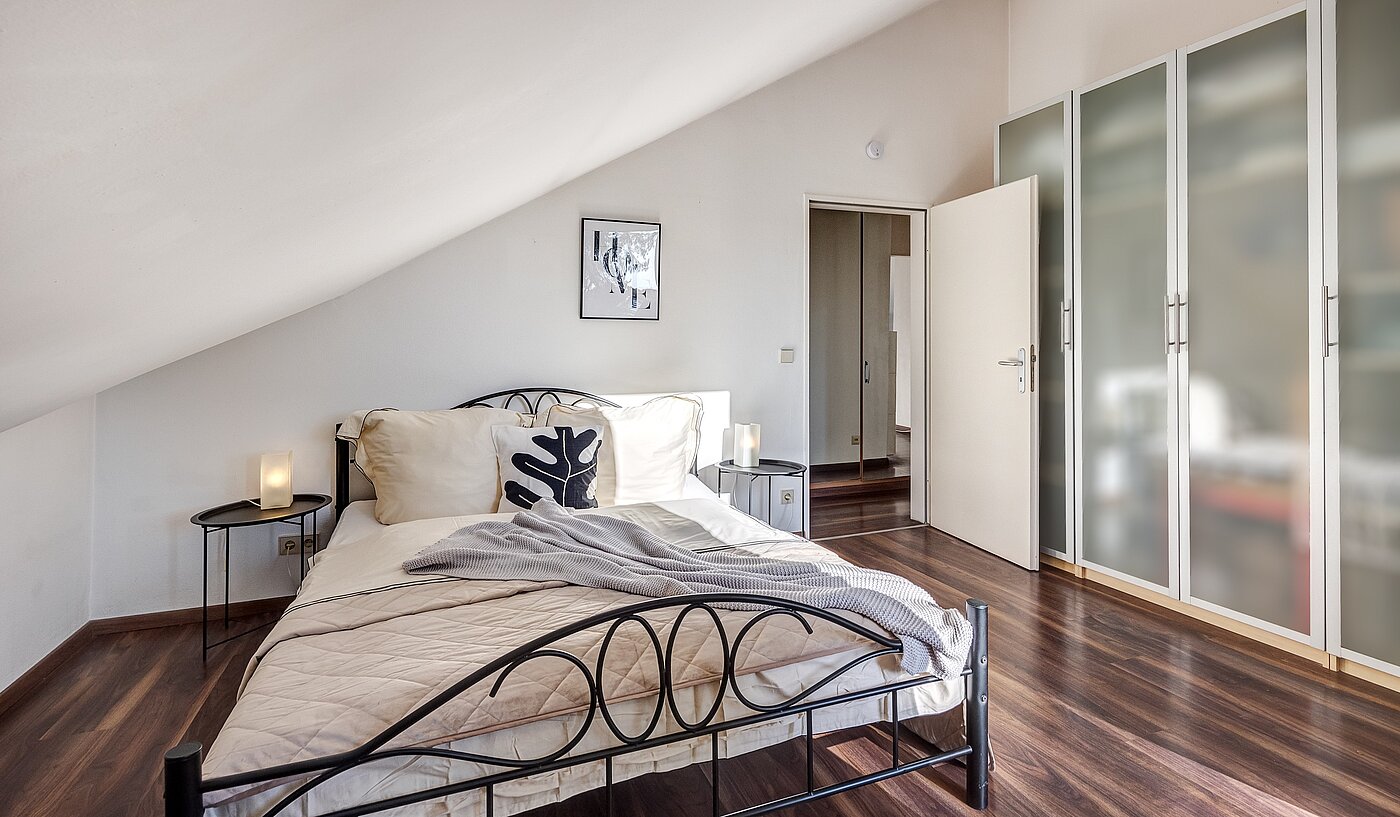 Apartamento de 2 habitaciones | München-Untermenzing | 70177 | Helles Schlafzimmer...