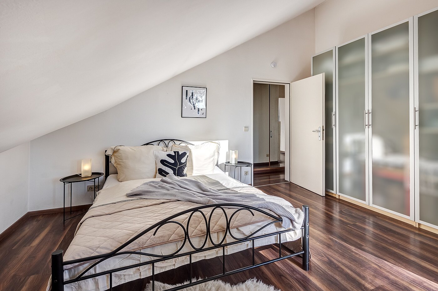 Apartamento de 2 habitaciones | München-Untermenzing | 70177 | Helles Schlafzimmer...