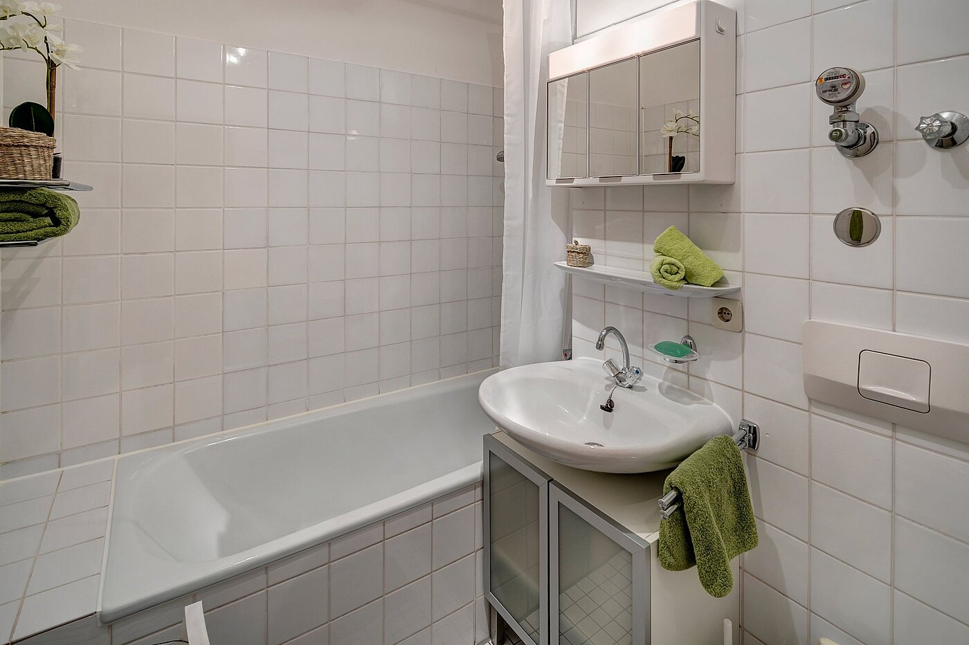 Apartamento de 1.5 habitaciones | München-Lehel | 2107ML9 | ...mit Badewanne