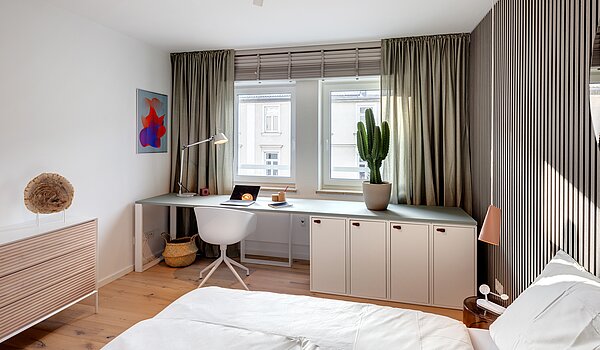 Apartamento de 2 habitaciones | München-Isarvorstadt | 70459 | Mit Bürobereich