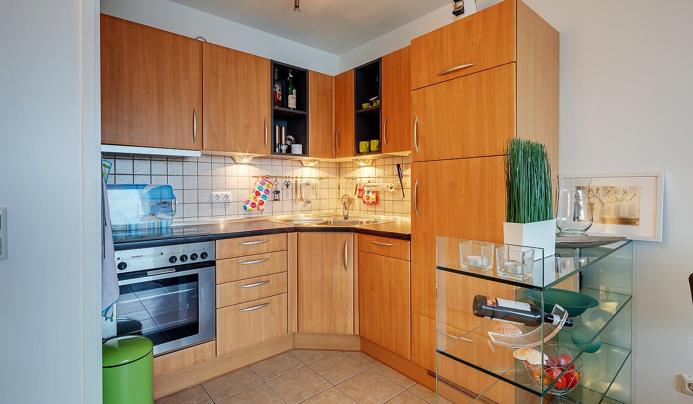 Apartamento de 1 habitación | München-Moosach | 70092 | Integrierte Apartmentküche