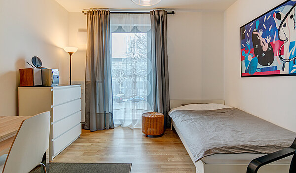 Apartamento de 1 habitación | München-Ramersdorf | 70428 | Einrichtungsbeispiel