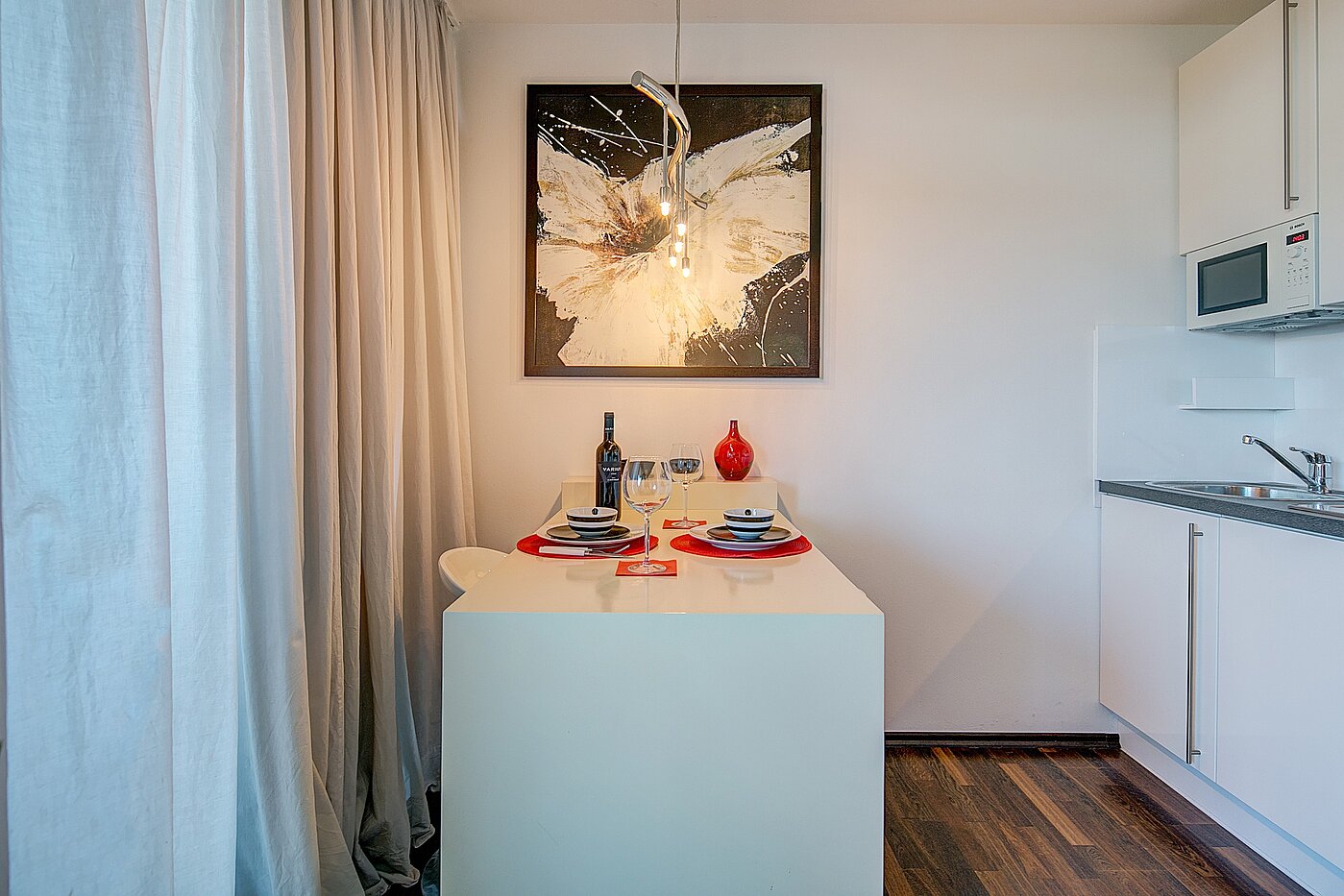 Apartamento de 1 habitación | München-Schwabing | 70079 | ...mit Platz zum essen