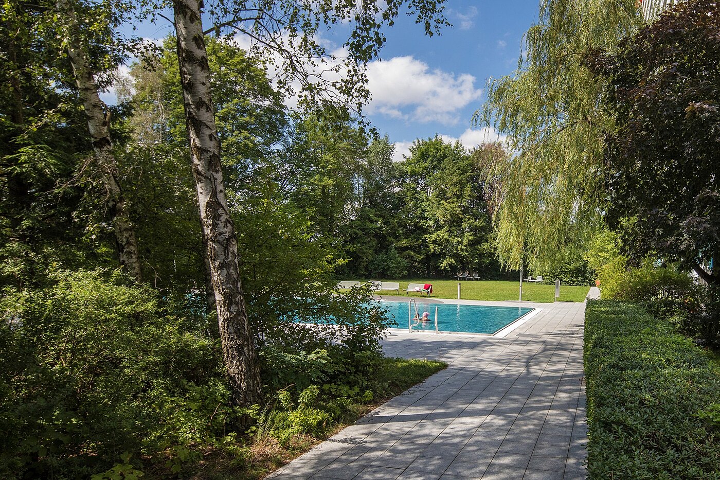 Apartamento de 1 habitación | München-Forstenried | 2111ML1 | ...vom Schwimmbad