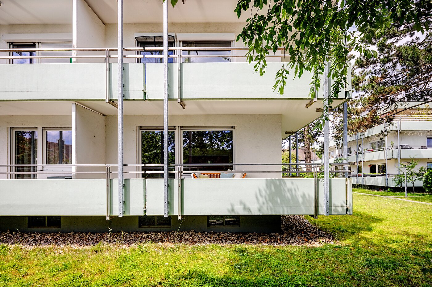 Apartamento de 1.5 habitaciones | München-Milbertshofen | 701281 | Eckbalkon