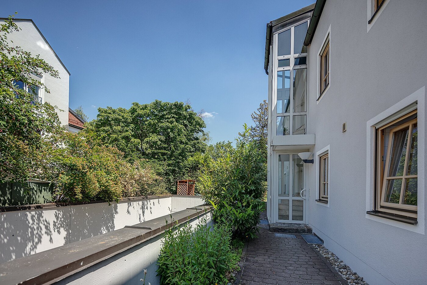 Piso en planta baja de 3 habitaciones | München-Untermenzing | 1806ML6 | Hauszugang
