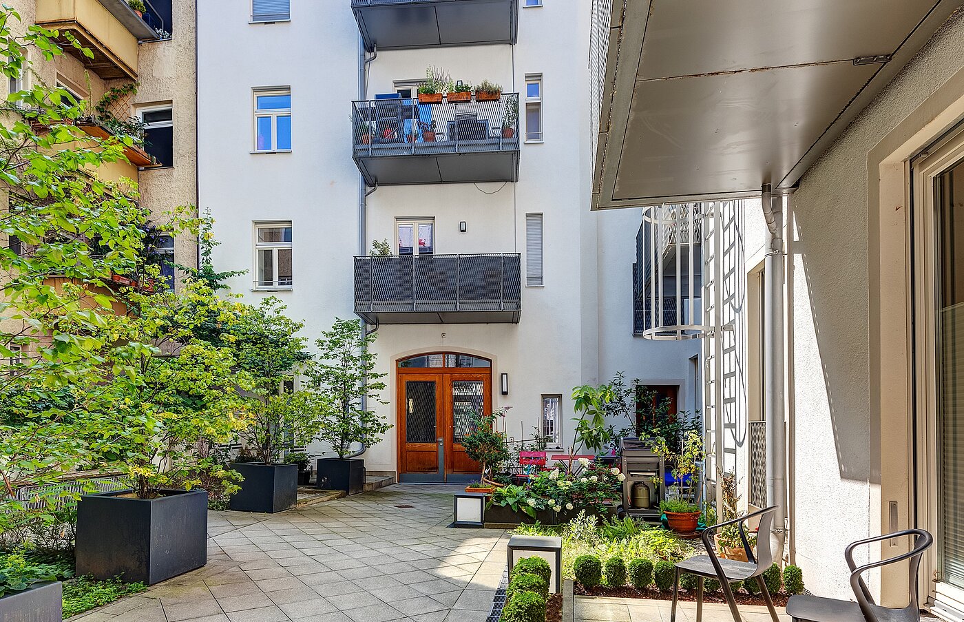 Piso en planta baja de 1.5 habitaciones | München-Lehel | 70149 | Rückgebäude