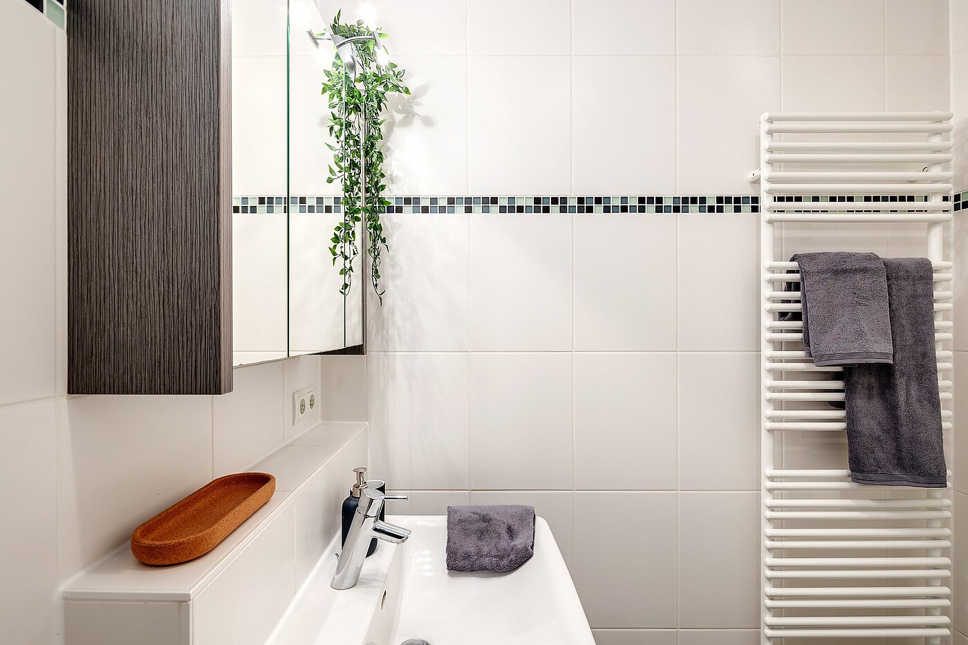 Apartamento de 1 habitación | München-Pasing | 2108ML2 | mit Handtuchhalter