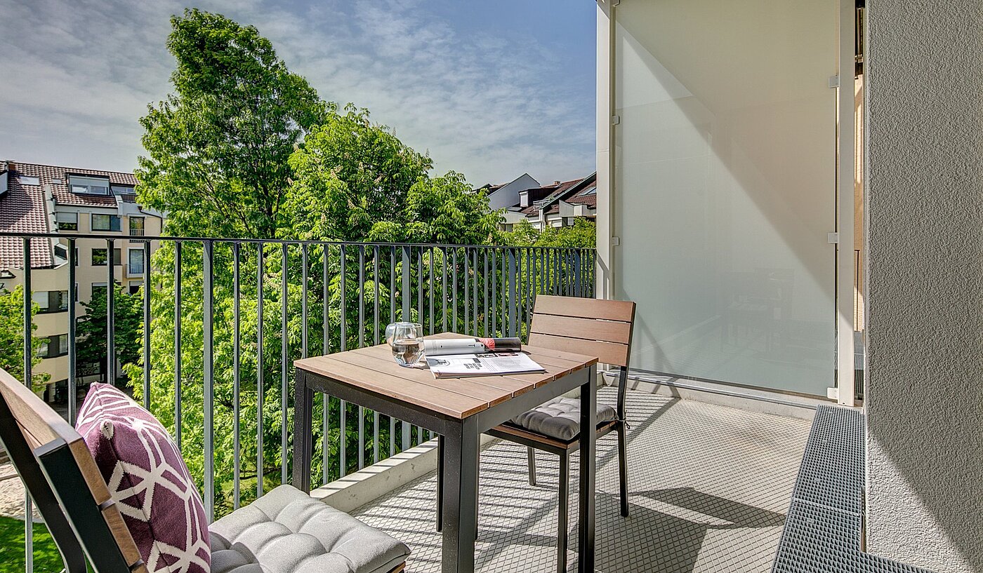 Apartamento de 1 habitación | München-Bogenhausen | 1807ML5 | Sonniger, ruhiger Balkon...