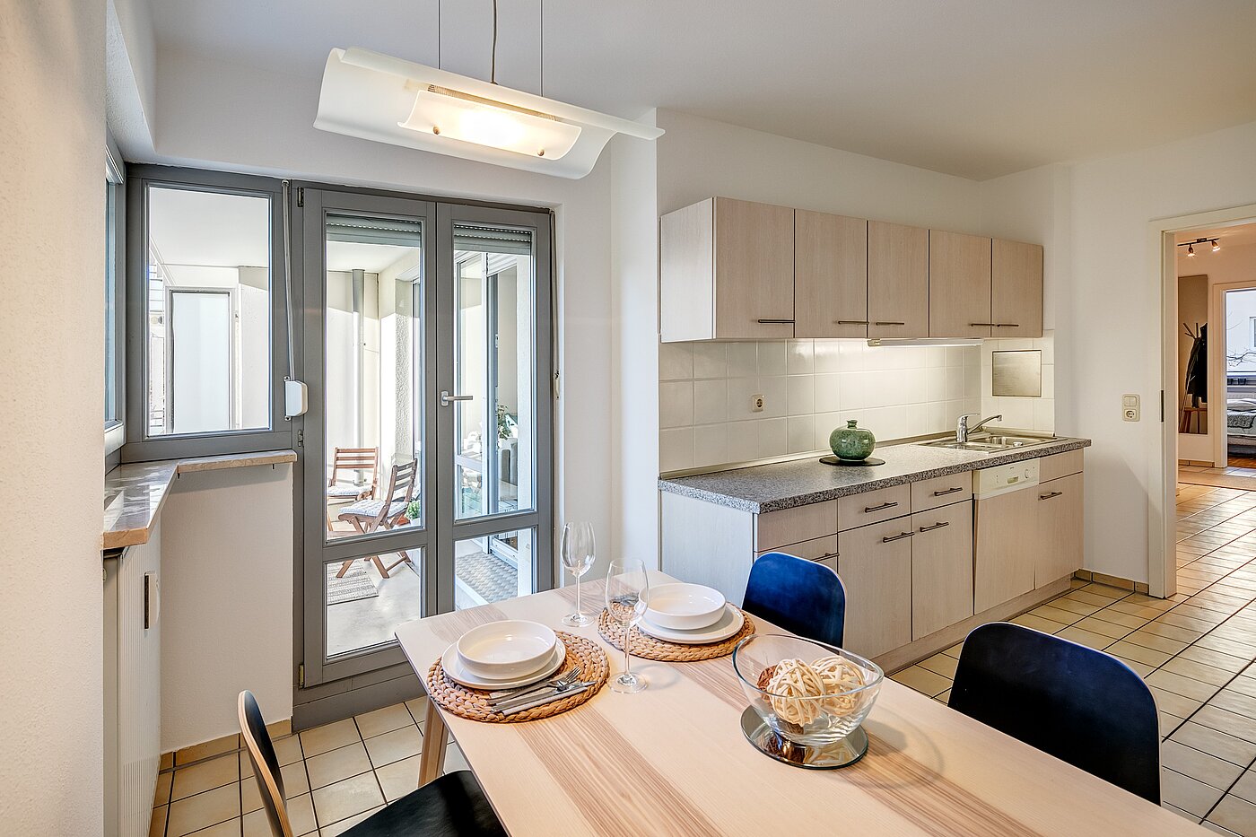 Apartamento de 4 habitaciones | 1709ML3 | Wohnküche mit...