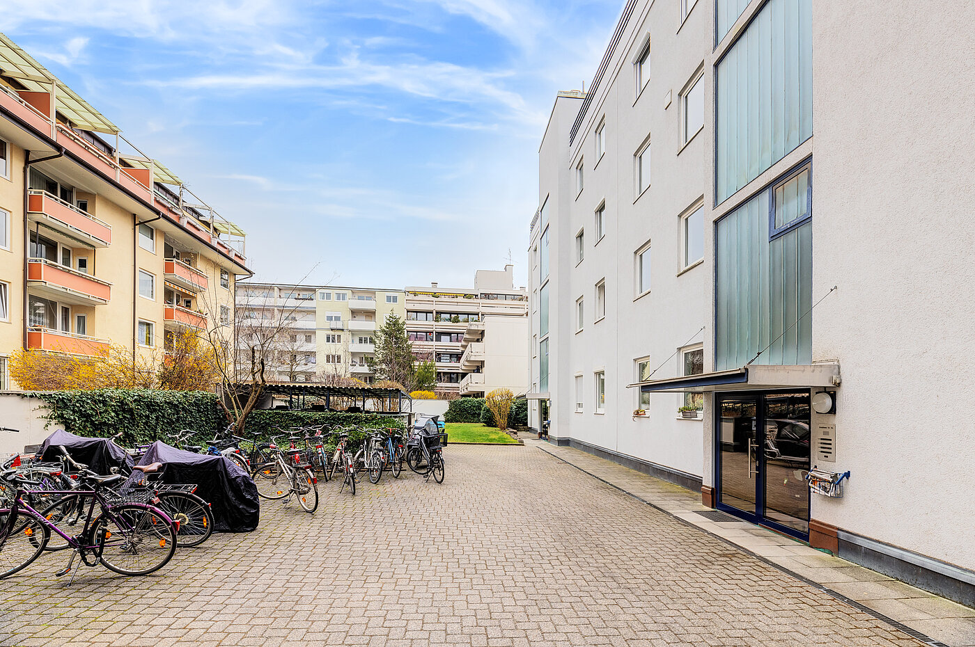Piso en planta baja de 2 habitaciones | München-Schwabing | 70394 | Rückgebäude