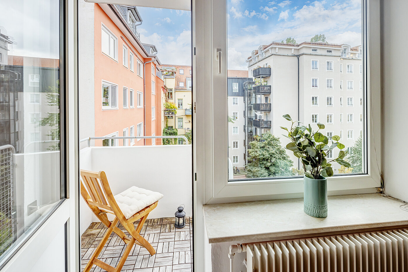 Apartamento de 3 habitaciones | München-Schwabing | 70292 | Südbalkon mit...