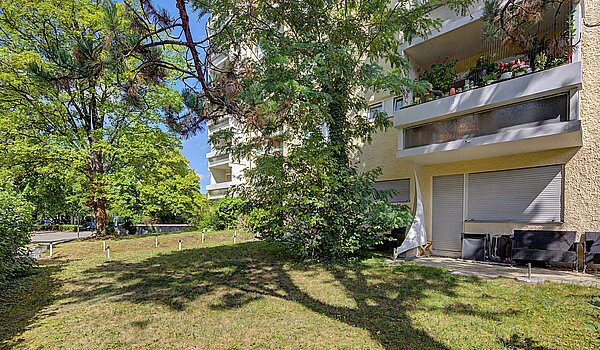 Piso en planta baja de 2 habitaciones | München-Moosach | 70462 | Grünflächen
