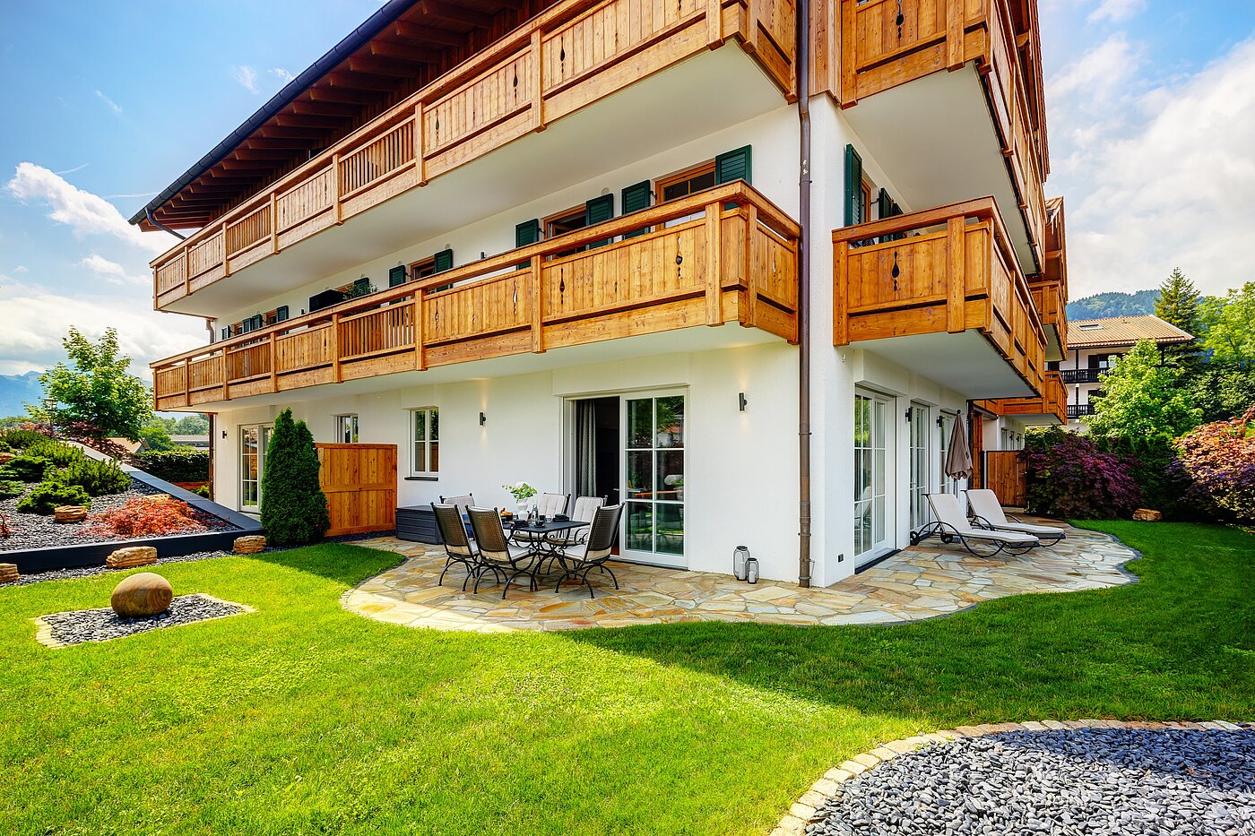 Piso en planta baja de 3 habitaciones | Bad Wiessee | 70053 | Garten