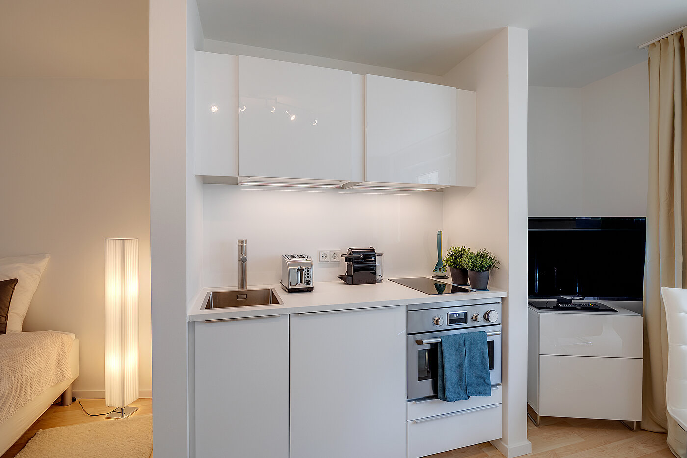 Apartamento de 1 habitación | München-Obergiesing | 70420 | Moderne Küche