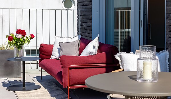 Apartamento de 2 habitaciones | 70134 | ...und außen