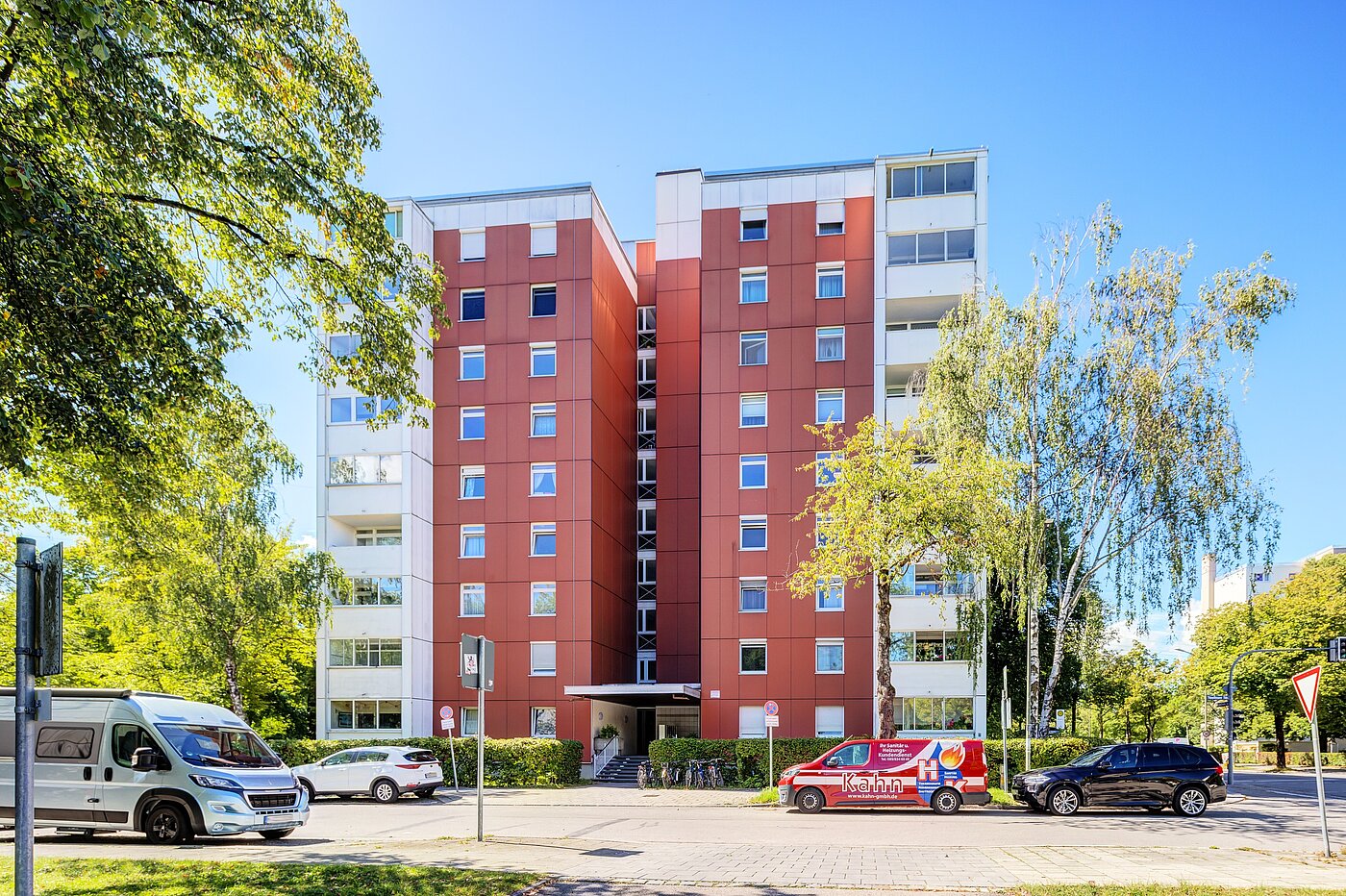Apartamento de 4 habitaciones | München-Aubing | 70276 | Gebäudevorderansicht
