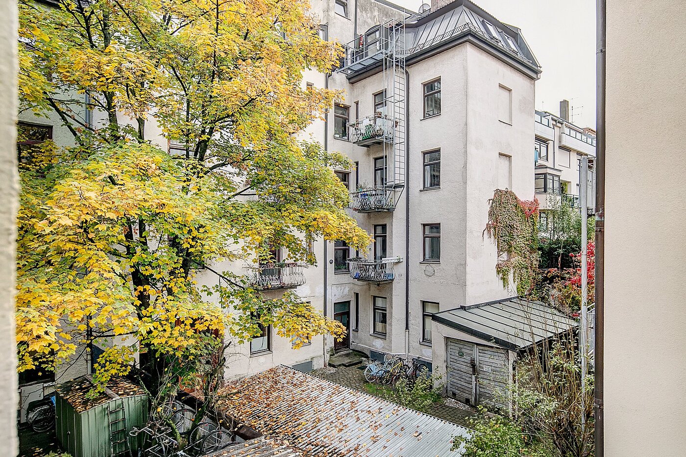 Apartamento de 4 habitaciones | München-Maxvorstadt | 2011ML2 | Hofansicht