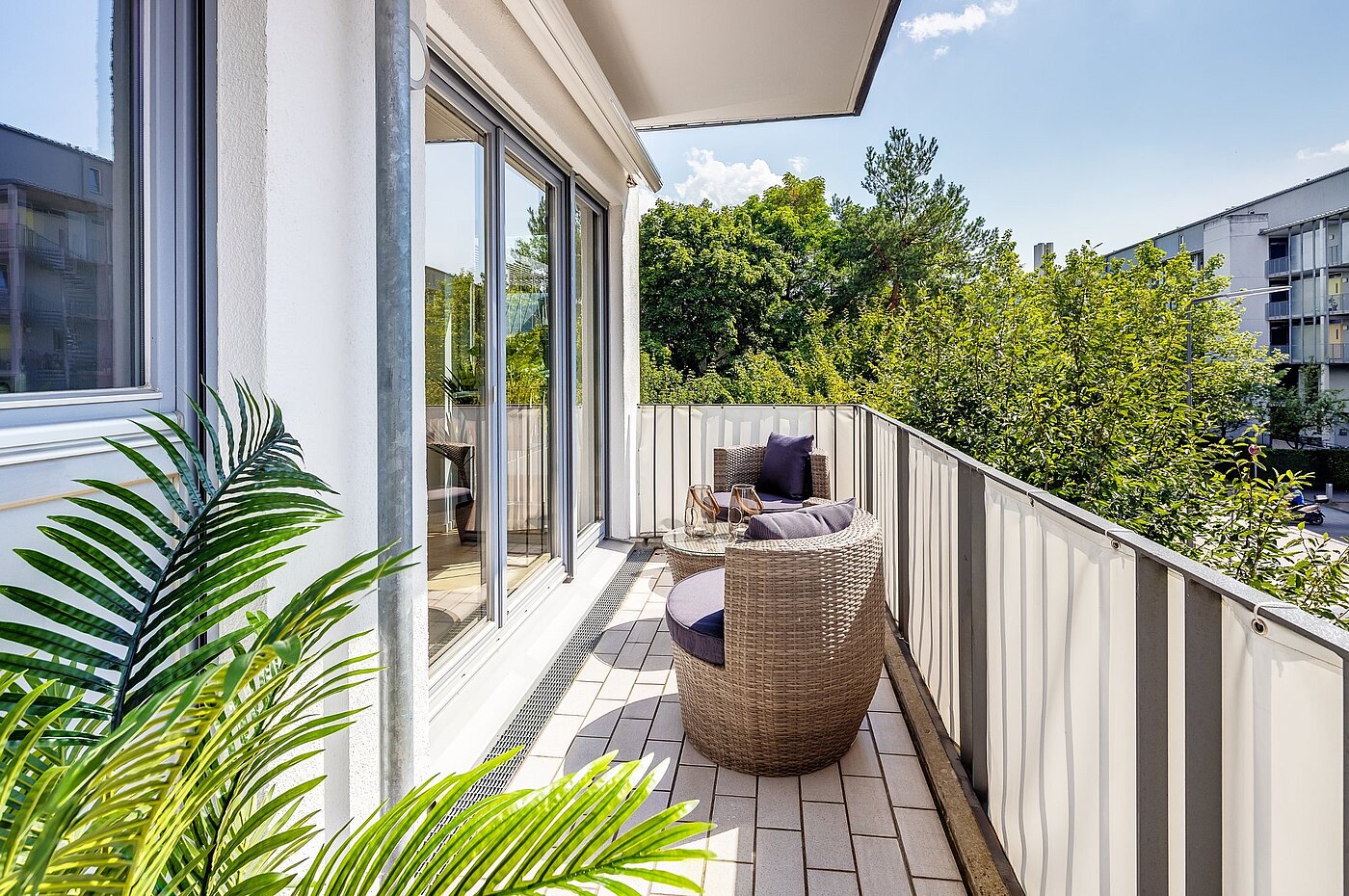 Apartamento de 2 habitaciones | München-Thalkirchen | 2107ML2 | Großer West-Balkon...