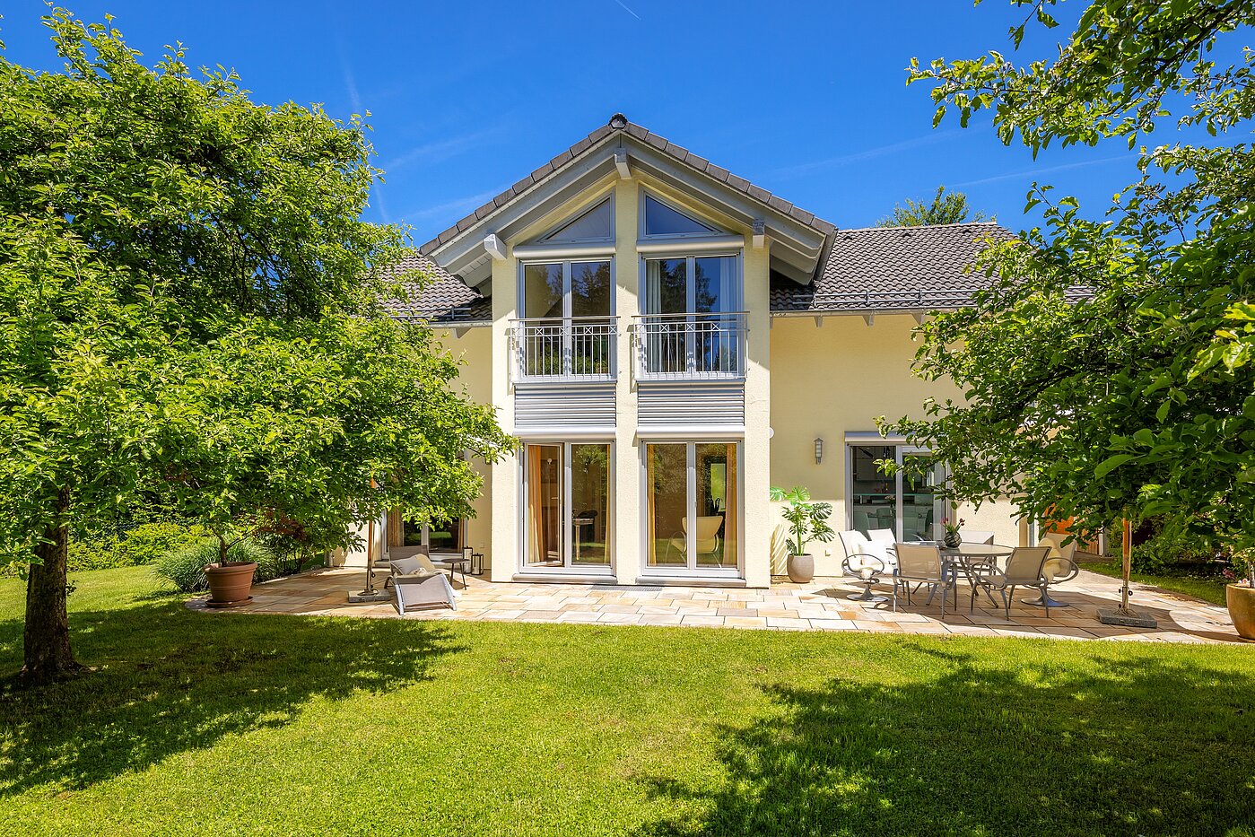 Casa unifamiliar  de 5 habitaciones | Icking | 70438 | Gartenseite