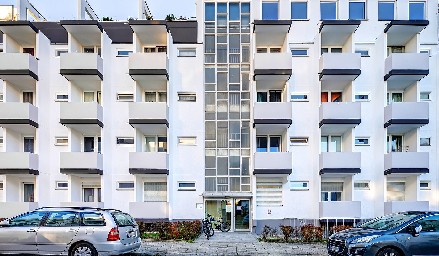 Apartment de 1 habitación | München-Milbertshofen | 70183 | Außenansicht Gebäude