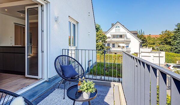 Piso dúplex  de 4 habitaciones | München-Obermenzing | 701553 | ...mit Zugang vom Wohnzimmer aus