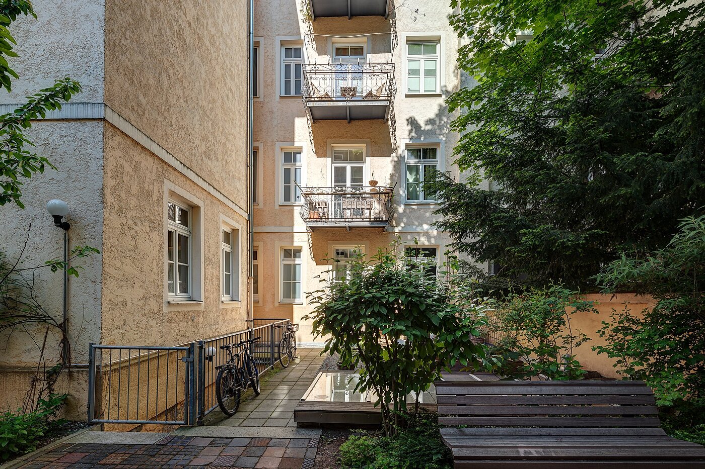 Apartamento de 3 habitaciones | München-Ludwigsvorstadt | 1905ML1 | ...Innenhof