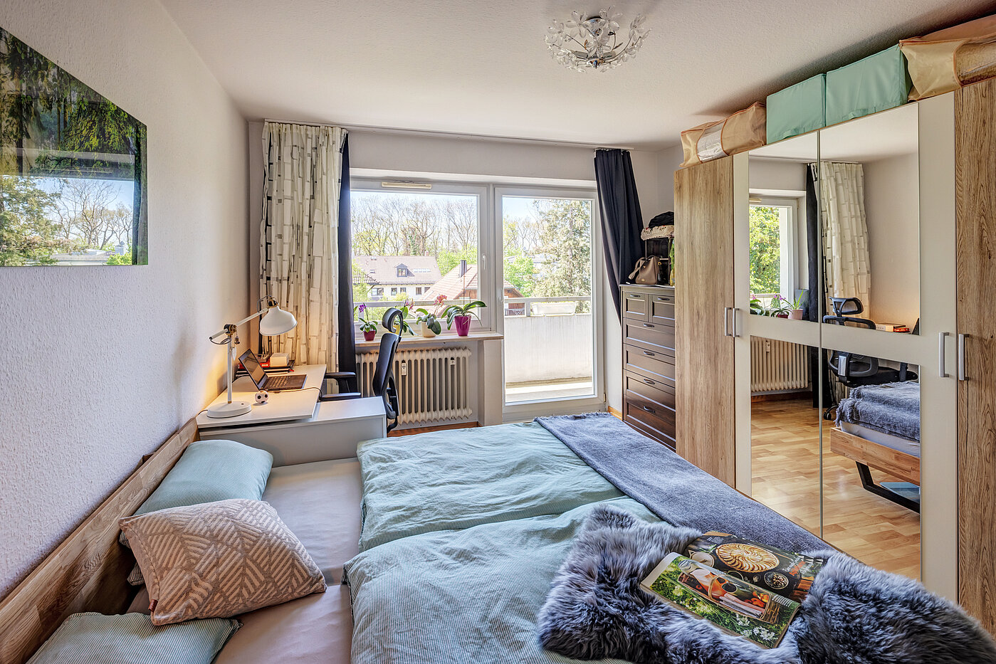 Apartamento de 3 habitaciones | München-Trudering | 70443 | Ausreichend Stellfläche