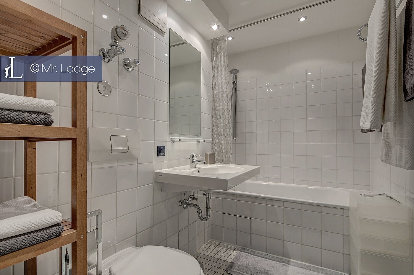 Apartamento de 2 habitaciones | München-Lehel | 1605ML6 | Modernes Bad