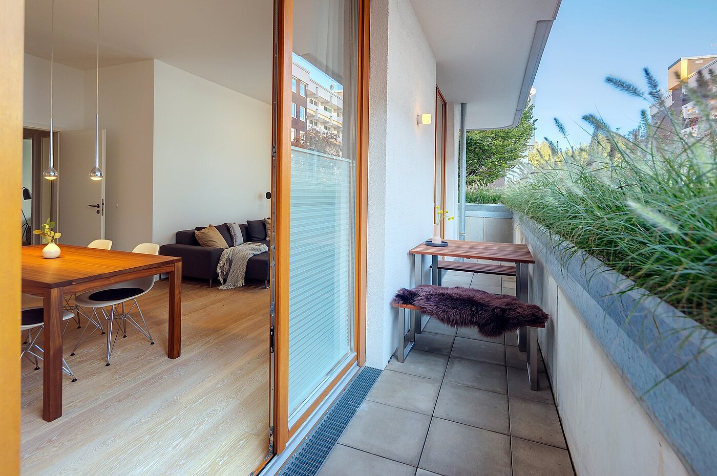 Entresuelo  de 3 habitaciones | München-Sendling | 2009ML8 | ...und Zugang zum Balkon