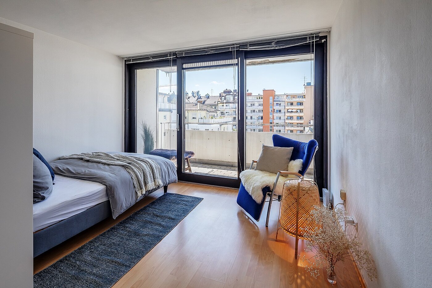 Apartamento de 1 habitación | München-Schwabing | 2007ML2 | Wohnen und Schlafen