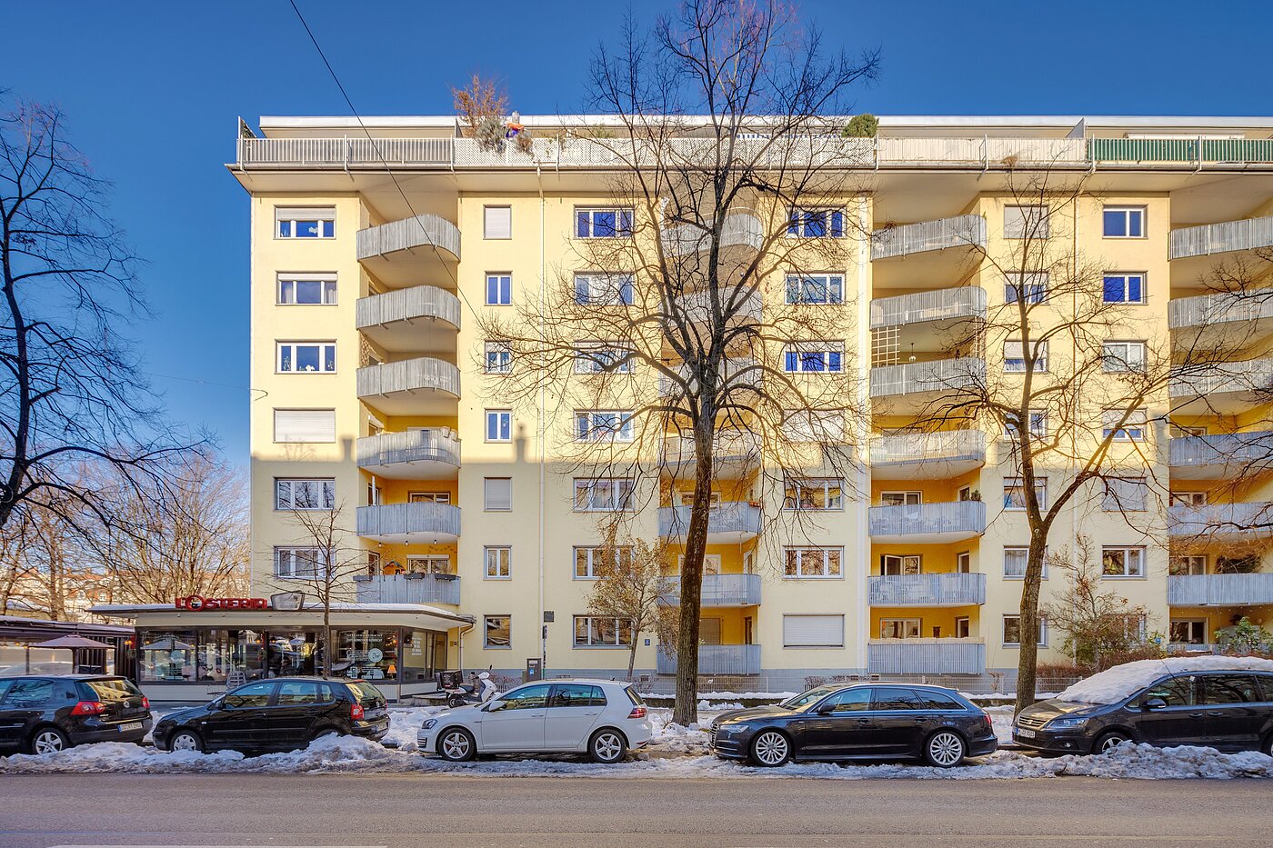 Apartamento de 2 habitaciones | München-Schwabing | 70096 | Hausansicht Elisabethstraße