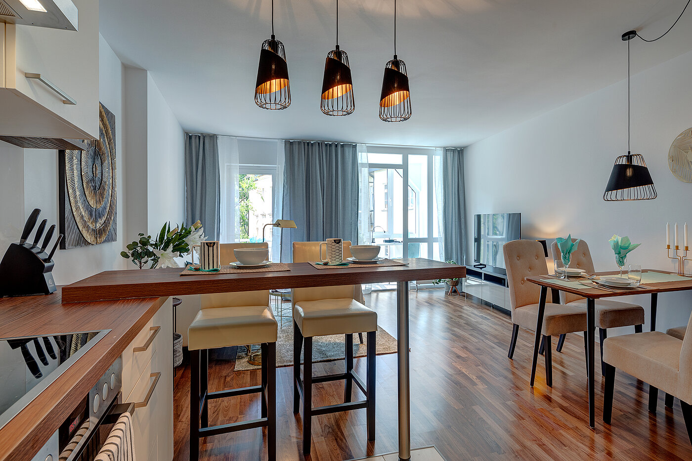 Apartamento de 2 habitaciones | München-Schwabing | 70434 | ...und Frühstückstheke