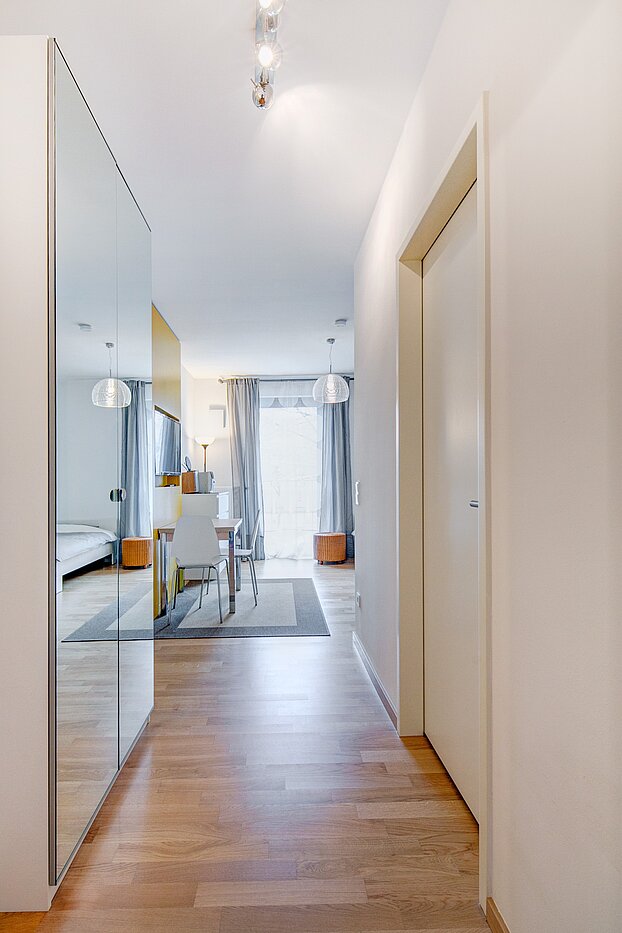 Apartment de 1 habitación | München-Ramersdorf | 70251 | Diele mit Stellfläche
